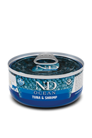 Farmina - N&D Ocean - Tuna and Shrimp Recipe (Wet Cat Food)