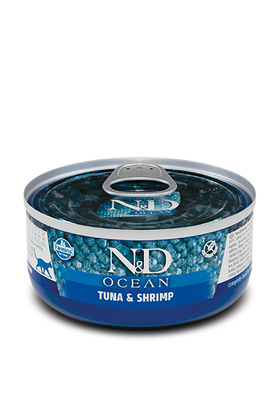 Farmina - N&D Ocean - Tuna and Shrimp Recipe (Wet Cat Food)