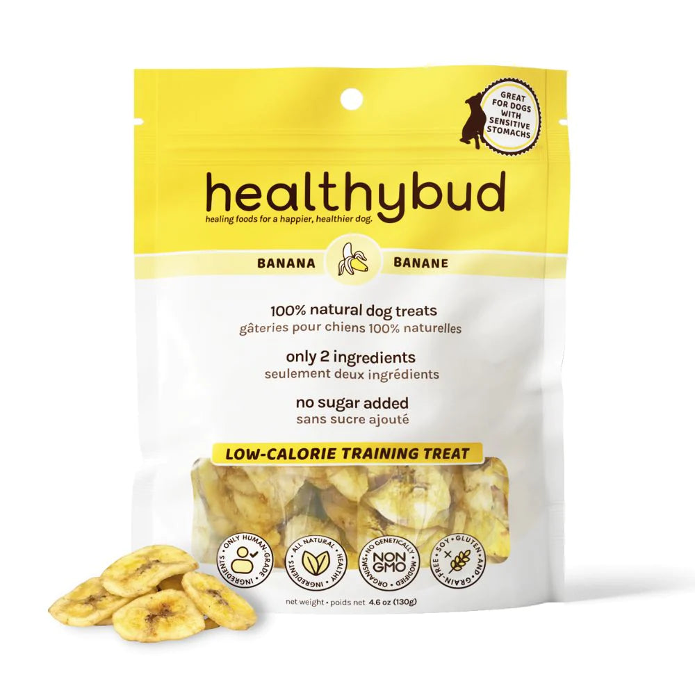 healthybud - Banana Crisps (For Dogs)