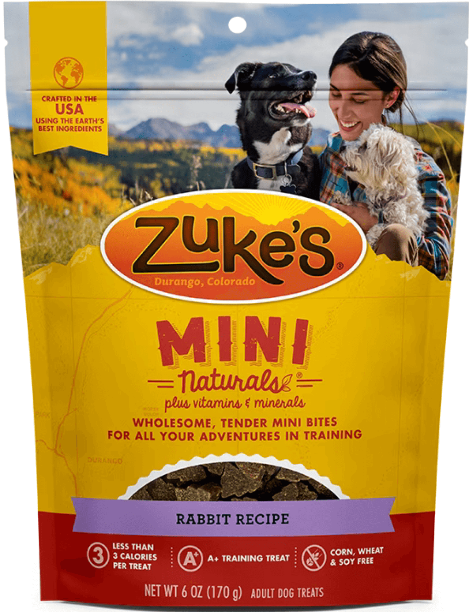 Zuke's - Mini Naturals - Rabbit Recipe Treats (For Dogs)