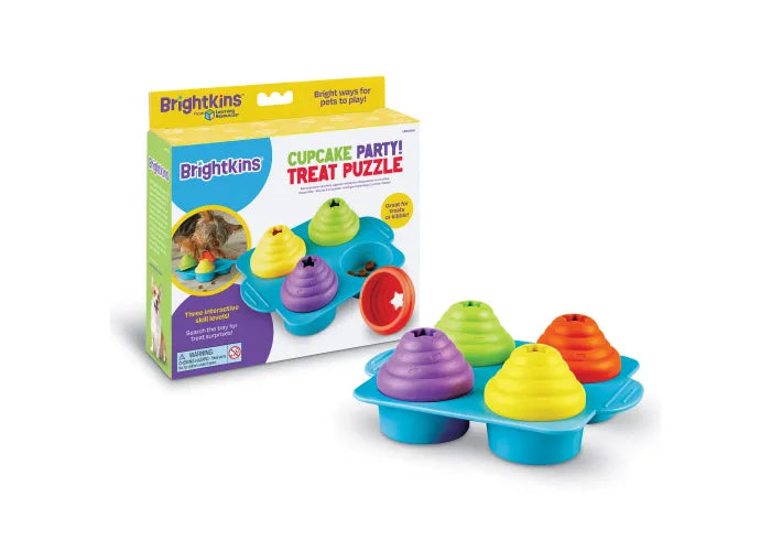 Brightkins - Cupcake Party! Treat Puzzle (For Dogs)