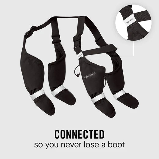 Canada Pooch - Suspender Boots (Black)