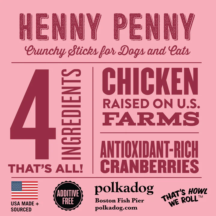polkadog - Henny Penny Chicken & Cranberry (Dog Treats)