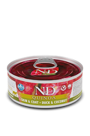 Farmina - N&D Quinoa Skin & Coat - Duck and Coconut Recipe (Wet Cat Food)