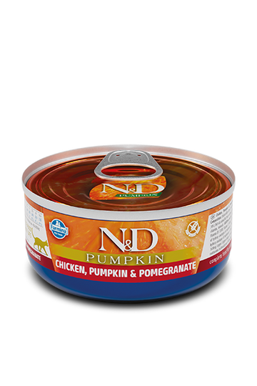Farmina - N&D Pumpkin - Chicken, Pumpkin and Pomegranate Recipe (Wet Cat Food)
