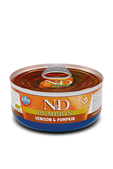 Farmina - N&D Pumpkin - Venison and Pumpkin Recipe (Wet Cat Food)