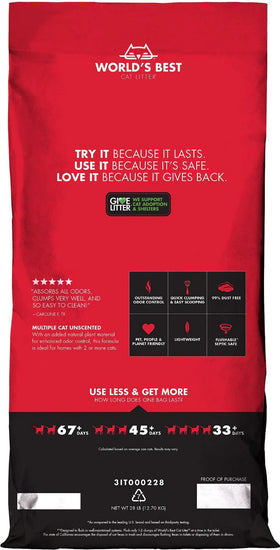 World's Best Cat Litter - Multiple Cat Unscented - 0