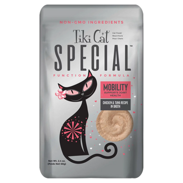 Tiki Cat - Special - MOBILITY Chicken & Tuna Recipe in Broth (For Cats)