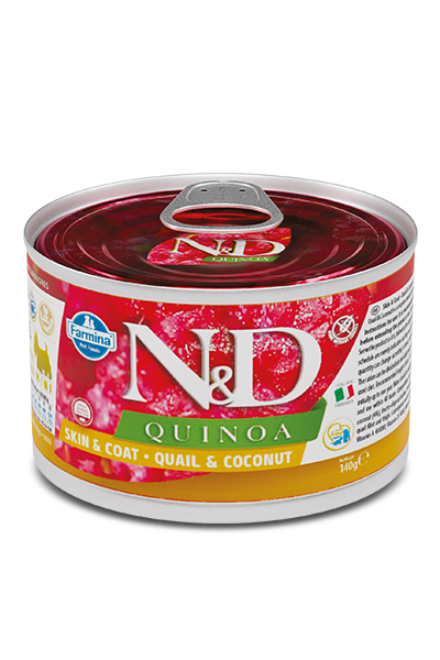 Farmina - N&D Quinoa Skin & Coat - Quail & Coconut Recipe (Wet Dog Food)
