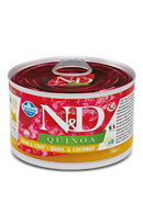 Farmina - N&D Quinoa Skin & Coat - Quail & Coconut Recipe (Wet Dog Food)-1