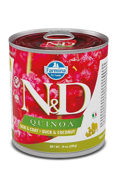 Farmina - N&D Quinoa Skin & Coat - Duck & Coconut Recipe (Wet Dog Food)