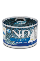 Farmina - N&D Ocean - Salmon & Cod Adult Recipe (Wet Dog Food)-1