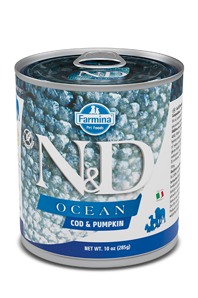 Farmina - N&D Ocean - Cod & Pumpkin Adult Recipe (Wet Dog Food)