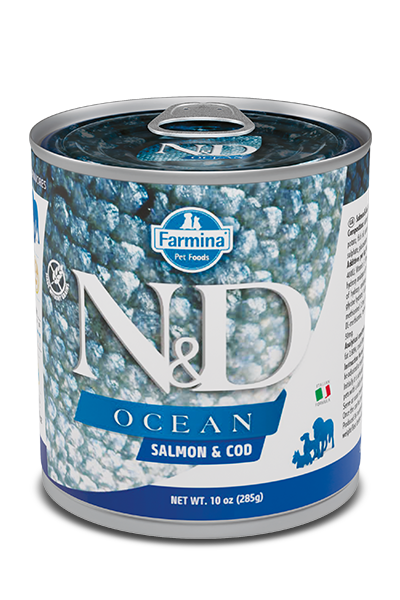 Farmina - N&D Ocean - Salmon & Cod Adult Recipe (Wet Dog Food)