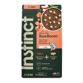 Instinct Raw Boost Real Salmon Recipe dry dog food, 3.5 lb bag