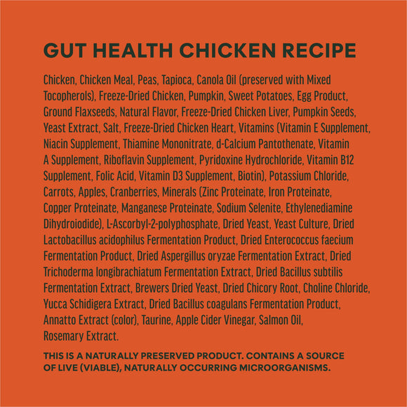 Instinct Raw Boost Gut Health Real Chicken Recipe dry dog food