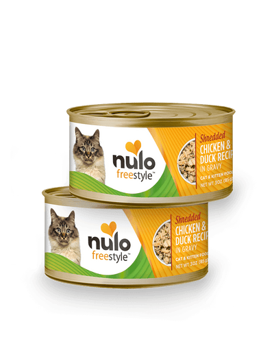 Nulo - Freestyle Shredded Chicken & Duck Recipe n Gravy (Wet Cat Food)
