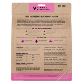 Vital Essentials Soft Nibs - Freeze-Dried Quail, Pheasant & Egg Entree (For Dogs)