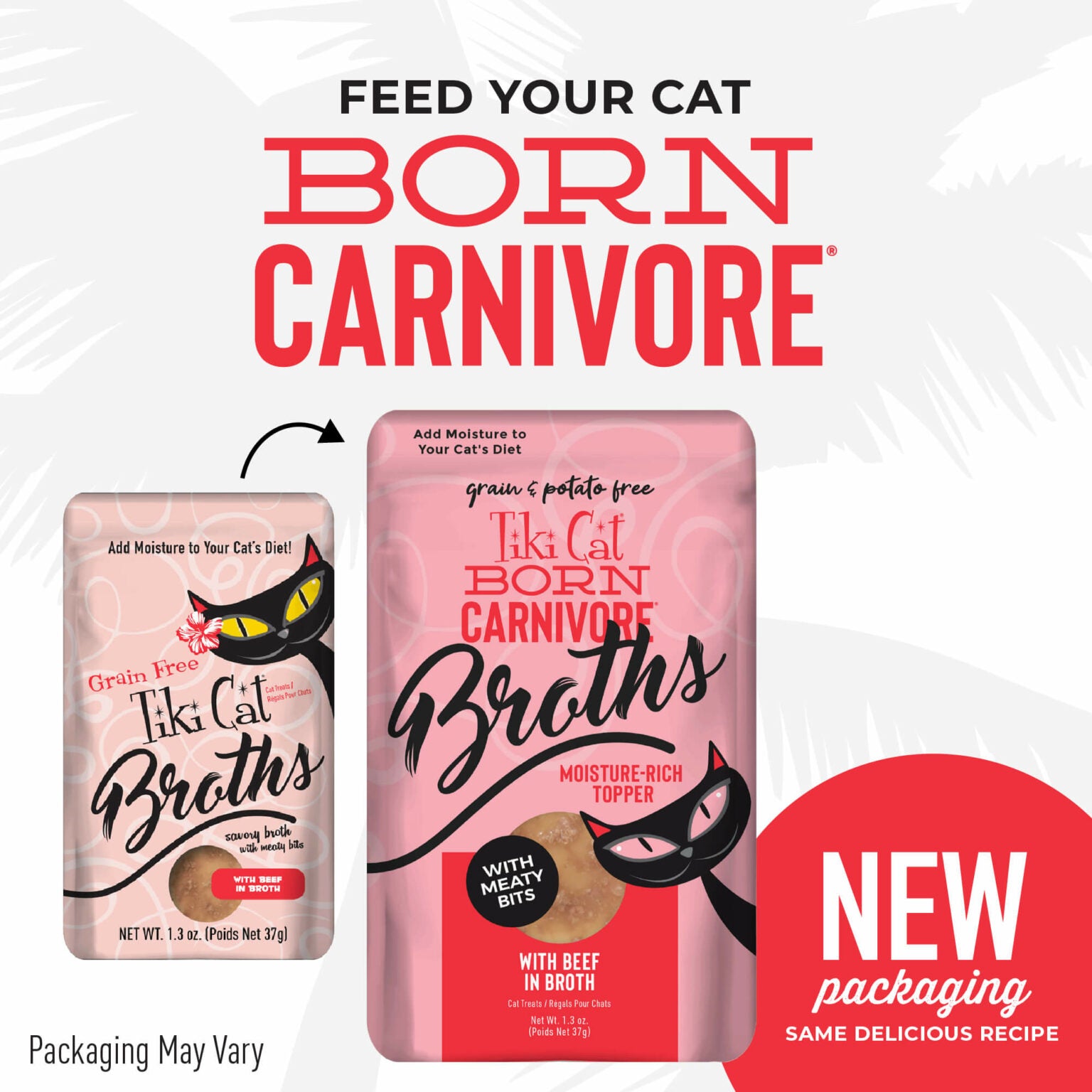 Tiki Cat - Born Carnivore - Beef In Broth (For Cats)
