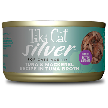 Tiki Cat - Silver - Whole Foods with Tuna & Mackerel Recipe (For Cats)