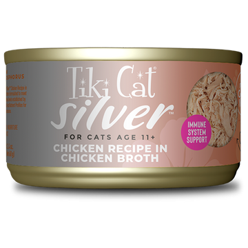 Tiki Cat - Silver - Whole Foods With Chicken Recipe (For Cats)