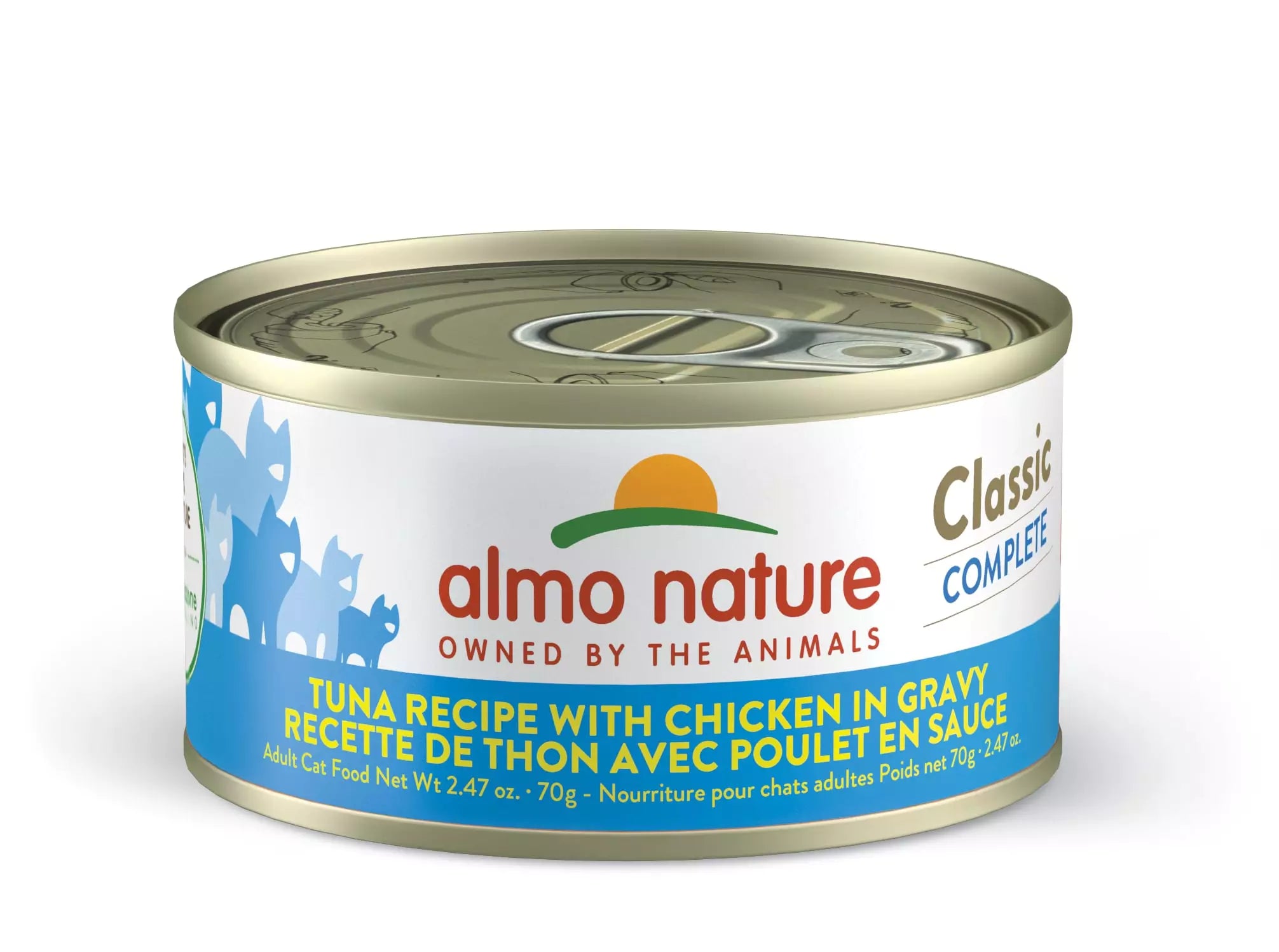 Almo Nature - Classic Complete - Tuna With Chicken In Gravy (Wet Cat Food)