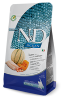 Farmina - N&D Ocean - Cod, Shrimp, Pumpkin and Cantaloupe Kitten Recipe (Dry Cat Food)