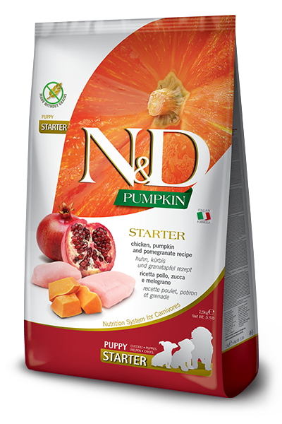 Farmina - N&D Pumpkin - Chicken, Pomegranate and Pumpkin (Dry Puppy Starter Food)