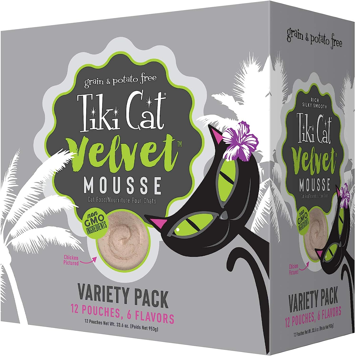 Tiki Cat - Velvet Mousse - Variety Pack (For Cats)