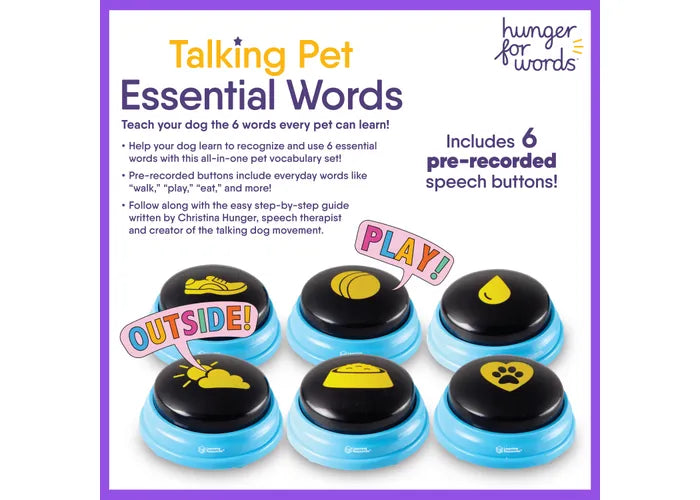 Brightkins - Talking Pet Essential Words (For Dogs)