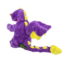GoDog Dragons Chew Guard Squeaky Plush Dog Toy (Purple)