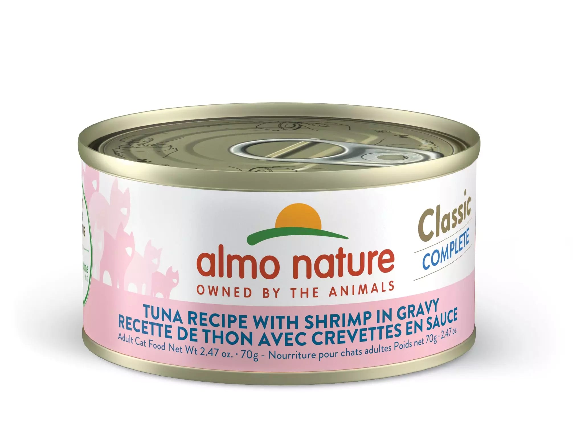Almo Nature -Classic Complete - Tuna With Shrimp in Gravy (Wet Cat Food)