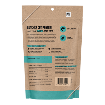 Vital Essentials Freeze-Dried Diced Salmon Treats (For Dogs)