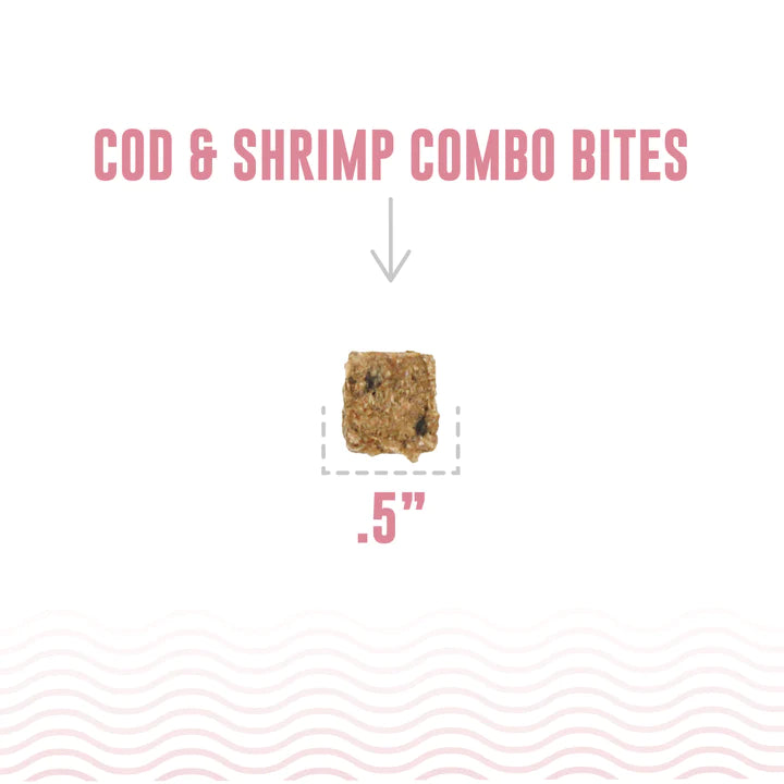 Icelandic+ - Cod & Shrimp Combo Bites Fish Dog Treats