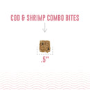 Icelandic+ - Cod & Shrimp Combo Bites Fish Dog Treats