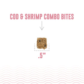 Icelandic+ - Cod & Shrimp Combo Bites Fish Dog Treats