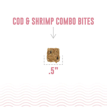 Icelandic+ - Cod & Shrimp Combo Bites Fish Dog Treats