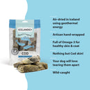 Icelandic+ - Hand Wrapped Cod Skin Short 5" Chew Sticks (For Dogs)