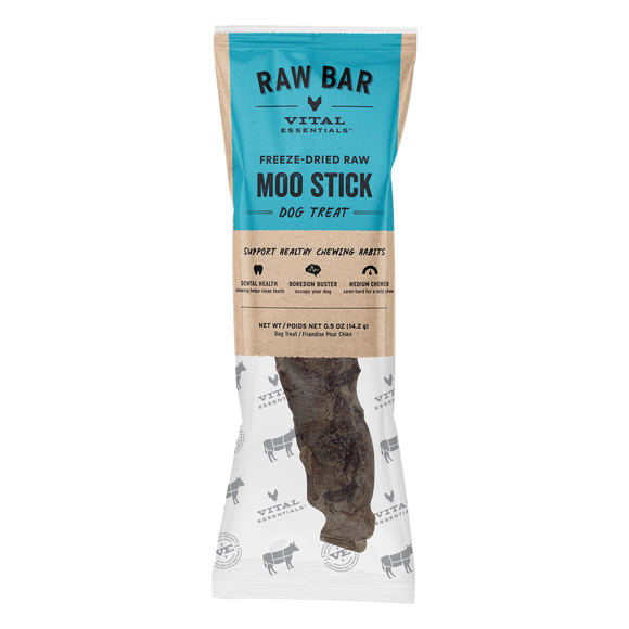Vital Essentials Raw Bar Freeze-Dried Moo Sticks Dog Treat