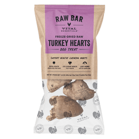 Vital Essentials Raw Bar - Freeze-Dried Turkey Hearts (Treat For Dogs)