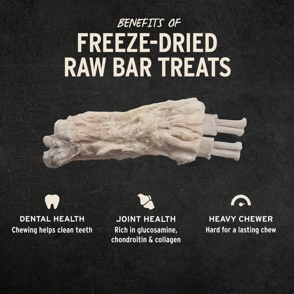 Vital Essentials Raw Bar - Freeze-Dried Beef Tendon (Treat For Dogs)