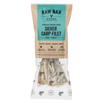 Vital Essentials Raw Bar - Freeze-Dried Silver Carp Filet (Treat For Dogs)