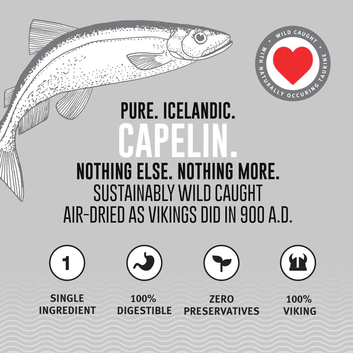 Icelandic+ - Capelin Whole Fish (For Cats)