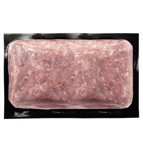 Vital Essentials Frozen Raw Chicken Entree Patties back of bag