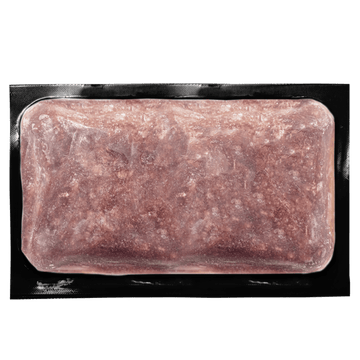 Vital Essentials Frozen Raw Duck Entree Patties back of bag