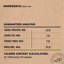 Vital Essentials Beef Tripe Patties ingredients
