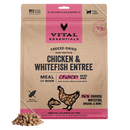 Vital Essentials Micro Nibs - Freeze-Dried Chicken & Whitefish Entree (For Cats)