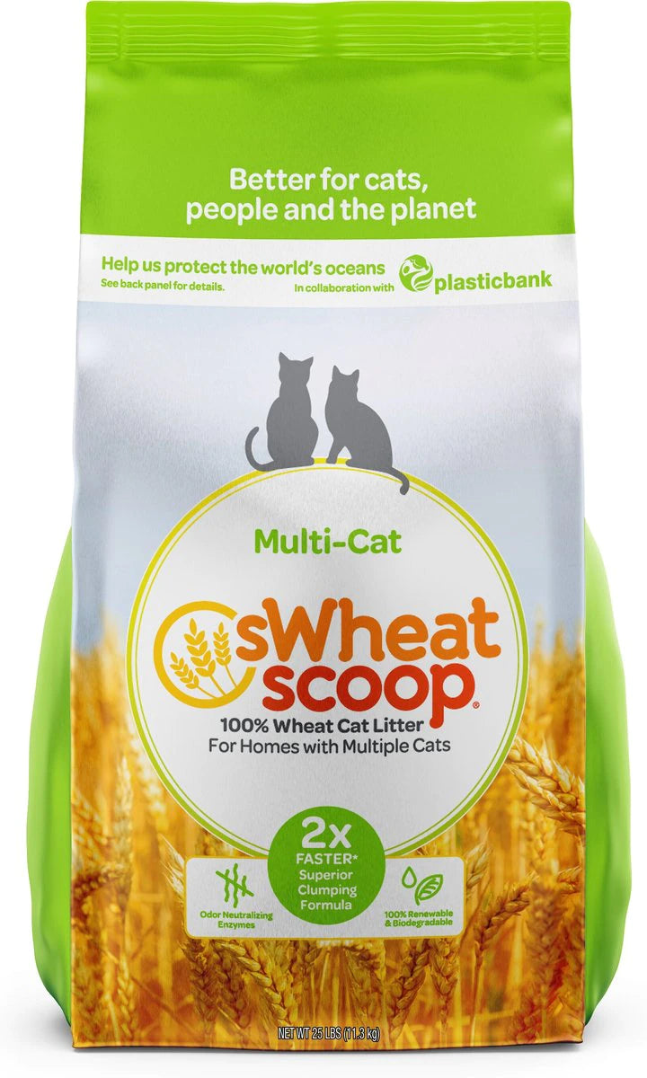 sWheat scoop - Multi-Cat Formula Cat Litter