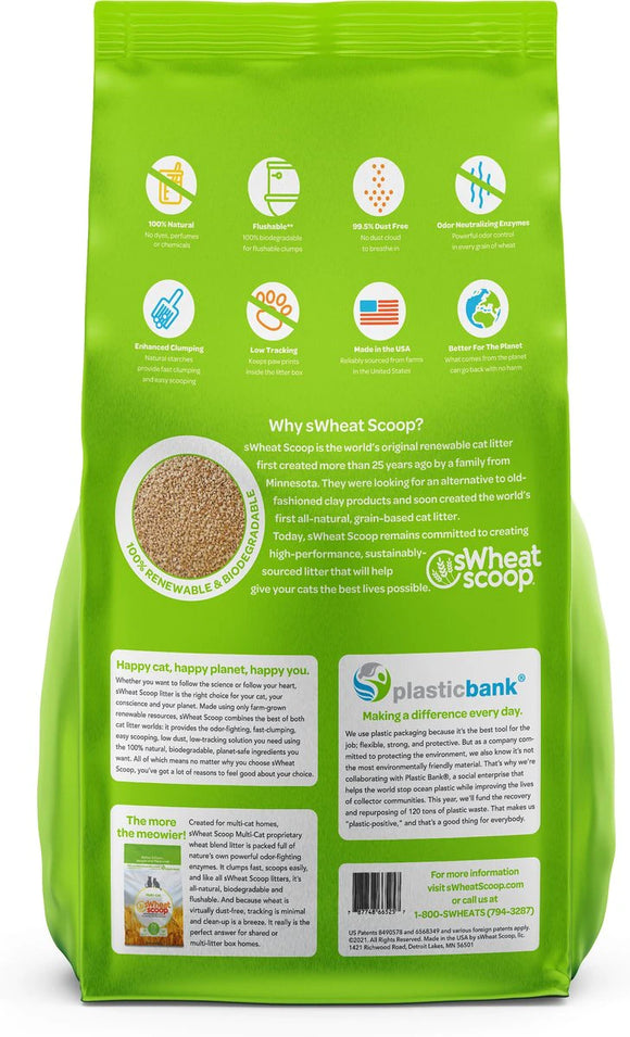 sWheat scoop - Multi-Cat Formula Cat Litter