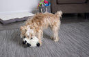 GoDog Fuzzy Wuzzy Lamb Chew Guard Plush Dog Toy